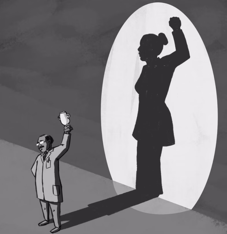 Illustration de l'effet Matilda