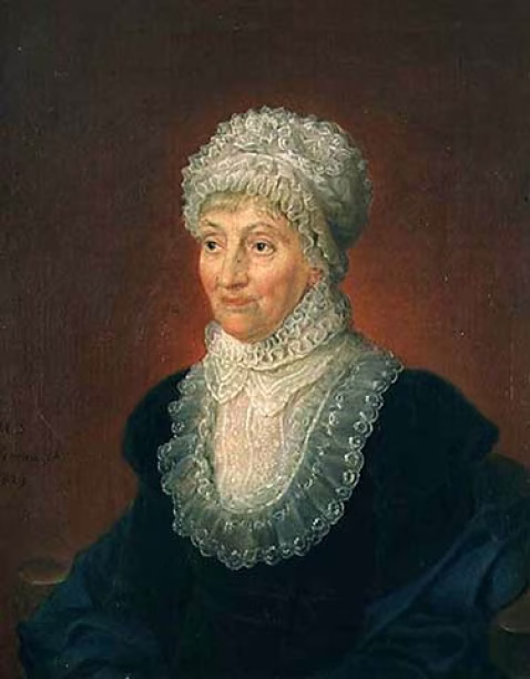 Portrait de Caroline Herschel