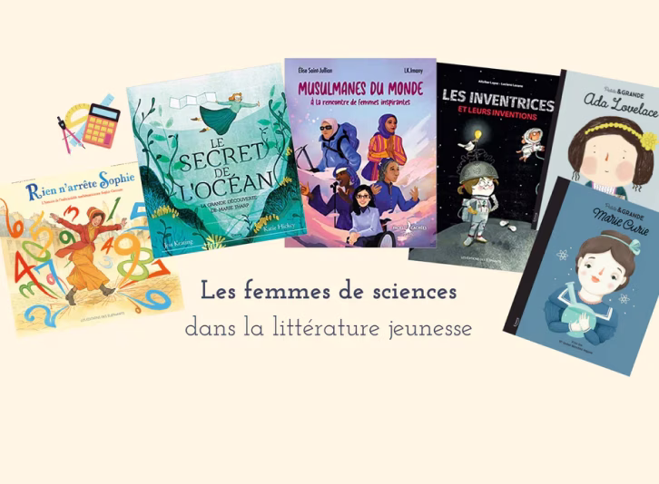 Collection de livres pour enfants sur les femmes de sciences